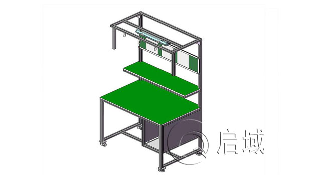 铝型材工作台3维图纸